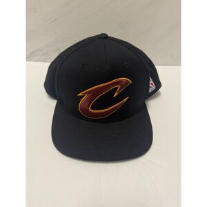 Mitchell & Ness Cleveland Cavaliers Snapback Hat Black NBA Hardwood Classics Cap